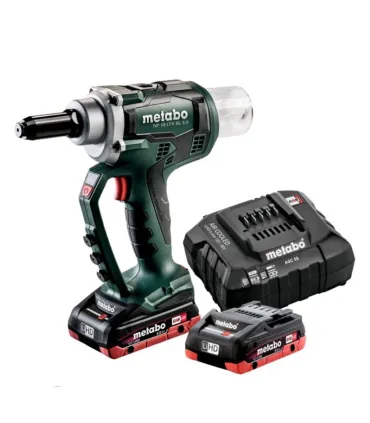 REMACHADORA METABO NP18LTX-BL 5.0 2 BAT 18V-4,0 AH Ø 2,4-5MM,