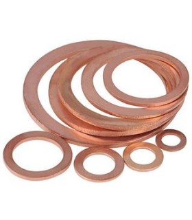 ARANDELA COBRE M37,4X44,4X3,3mm especial