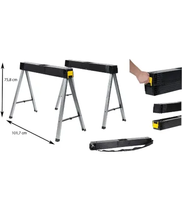 PACK 2 CABALLETE PLEGABLE 758x1017 STANLEY