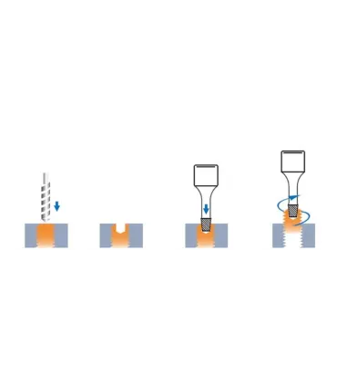 JUEGO VASOS EXTRACTOR AFLOJA PERNOS 2-3-4-6-8-10 3/8"