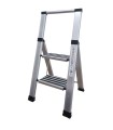 ESCALERA TIJERA BRICO ALUM 2 PELDAÑOS ANCHOS 0,45m