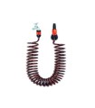 KIT MANGUERA ESPIRAL C/TOMA+LANZA JARDIN 10M DE GRIPO 3/4"-1/2" REF.D8591-88040000