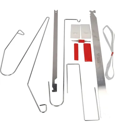 JUEGO UTILES ABRIR PUERTAS COCHE, 9 PIEZAS