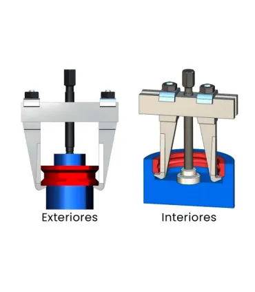 EXTRACTOR 2 PATAS FORZA 1001 Ø60x50