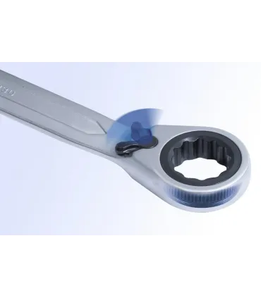 J. 5 LLAVE MIXTA CARRACA 8-19mm LEVA CONMUTABLE BT13205