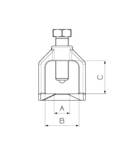 EXTRACTOR ROTULA DE PUENTE 5652 Ø23mm