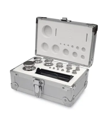 ESTUCHE DE PESAS DE 1 G - 2 KG M1 CROMADO