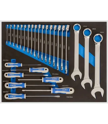 CARRO 6 CAJONES IRIMO CON 206 HERRAMIENTA TALLER