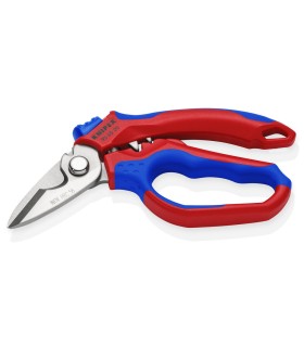 TIJERA KNIPEX CURVADA 160mm 95.05.20SB C/CRIMPADO