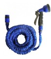 MANGUERA EXTENSIBLE AZUL 15MT C/ PISTOLA 8 FUNCIONES