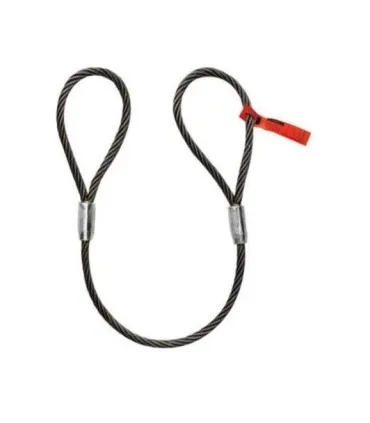 ESLINGA DOBLE GUARD CABLE ACERO 8mm x1,2m