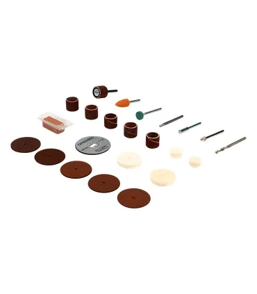 SET DREMEL 3000 JS 130W + 25 ACCESORIOS + MALETIN + EJE FLEXIBLE + SOPORTE PARED
