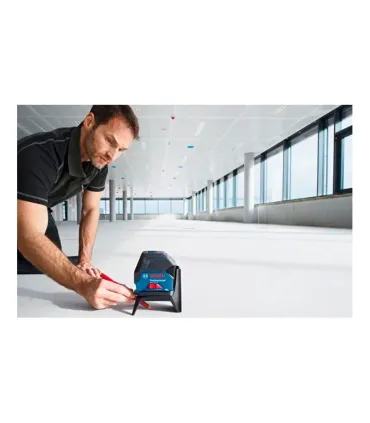 NIVEL LASER CRUZ 15 Mt BOSCH AUTONIVELANTE CON SOPORTE