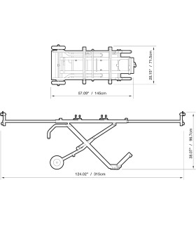 SOPORTE BANCADA UNIVERSAL Quickset para Ingletadora TOUGHBUILT CON RUEDAS