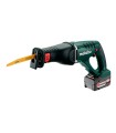 SIERRA SABLE METABO ASE-18-LTX 18V 2 BATERIAS 5.2AH + CARGADOR