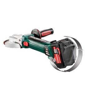 AMOLADORA PLANA WF18LTX 125 QUICK, 2 BATERIAS 5,5AH + CARGADOR