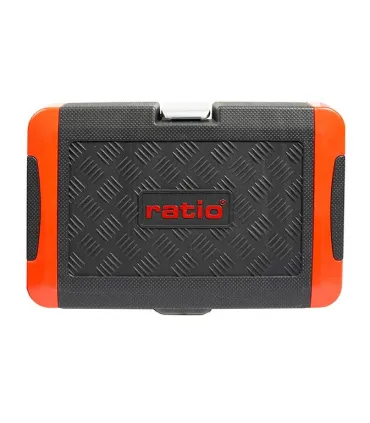 JUEGO VASOS COMPLETO 1/4" 46pcs RATIO