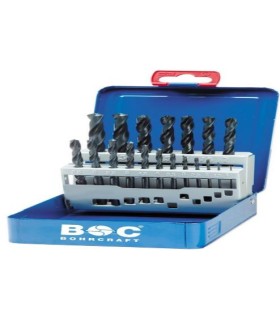 JUEGO 19 BROCAS HSS LAMINADA DE 1 A 10 x 0,5