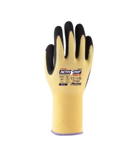 PAR GUANTE ACTIVGRIP ANTICORTE + NITRILO 9/L