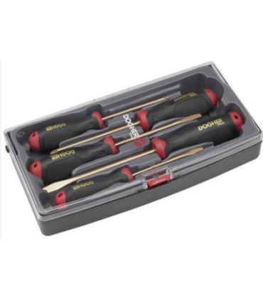 JUEGO 5 DESTORNILLADORES ANTICHISPA DOGHER