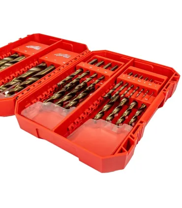 ESTUCHE MILWAUKEE 25 BROCAS RED HELIX HSS-G CO