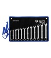 JUEGO 12 LL.MIXTA CARRACA 8 a 19mm BRILLIANT TOOLS