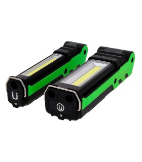 KIT 2 LINTERNA LED KS 640+480LM RECARGABLE C/IMAN