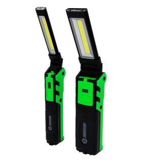 KIT 2 LINTERNA LED KS 640+480LM RECARGABLE C/IMAN
