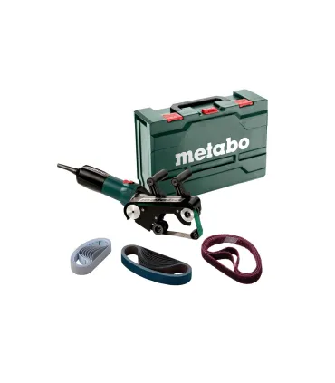 EQUIPO METABO LIJADORA CINTA PARA TUBOS Ø60 RBE9-60 SET 900W