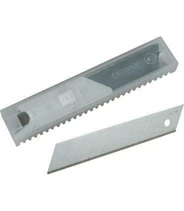 PAQ.10 CUCHILLAS STANLEY 18mm FATMAX 2-11-718