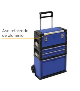 TROLLEY HERRAMIENTA ALYCO REFORZADO, COLOR AZUL