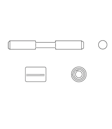 RECAMBIO ACOPLAMIENTO UNIÓN CAD. 16mm. BULON+CASQUILLO