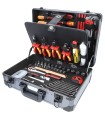 CAJA 128 HERRAMIENTAS ELECTROMECANICO KS TOOLS 911.0628