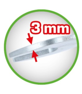 JUEGO 7 LLAVES PLANAS FIJAS DELGADAS 3mm 6x7 a 14x17