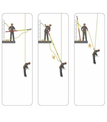 PERTIGA AISLADA TELESCOPICA, HASTA 8 METROS