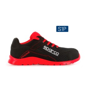 ZAPATILLA DE SEGURIDAD SPARCO PRACTICE ROJA S1P SRC: Protección y Comodidad - OULET -