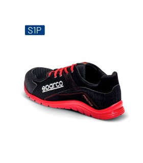 ZAPATILLA DE SEGURIDAD SPARCO PRACTICE ROJA S1P SRC: Protección y Comodidad - OULET -