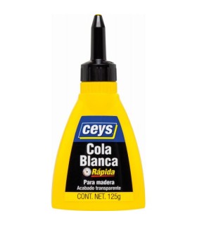 COLA BLANCA RAPIDA MADERA 125 gr