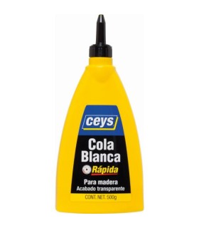 COLA BLANCA RAPIDA MADERA 500 gr