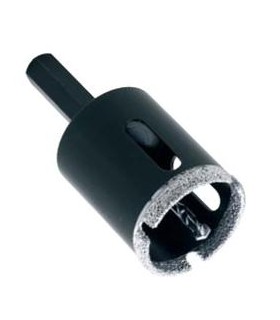 CORONA DIAMANTE AGUA Ø35 C/HUSILLO+BROCA