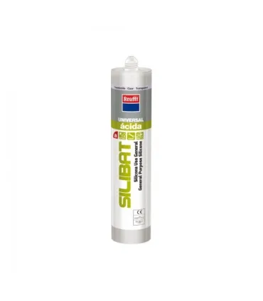 SILIBAT TRANSPARENTE 280 ml SILICONA ACIDA