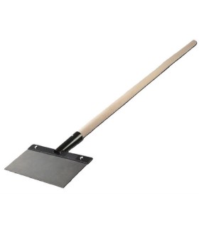 RASCADOR SUELOS HOJA 300mm MANGO 1.200mm