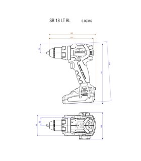 TALADRO PERCUTOR SB18LTBL C/2 BATERIAS Li-Power 18V-4,0Ah
