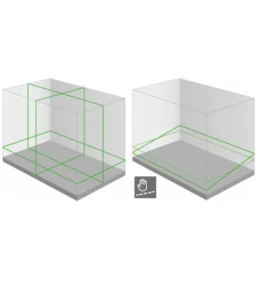 NIVEL LASER VERDE 3D 360º 120 Metros BATERIA MULTIMARCA