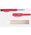 MARCADOR LAPIZ GEDORE C/FUNDA PORTAMINAS Y MINAS 3 COLORES