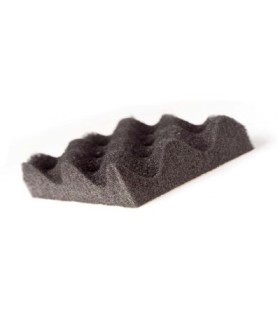 PLACA PT-30A ABS.ACUSTICO E IGNIFUGO FIREABSORBER 1000x1000x30 ADHESIVADA