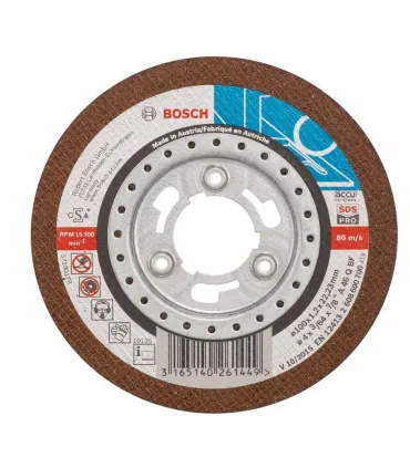 DISCO CORTE METAL BOSCH 100x1,2mm SDS PRO