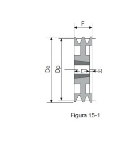 POLEA TAPER 170 2 CANALES SPA (2012)