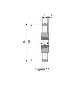 POLEA TAPER 800 3 CANALES SPC (4545)