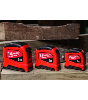 FLEXOMETRO MILWAKEE-SLIM  5M x19mm Freno